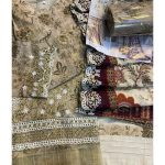 Elegant Full Chikankari Embroidered Suit Set with Matching Purse