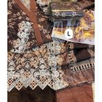 Elegant Full Chikankari Embroidered Suit Set with Matching Purse