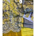 Elegant Full Chikankari Embroidered Suit Set with Matching Purse