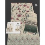 AREEBA by Tawakkal – Luxury Unstitched Chikankari Lawn Collection