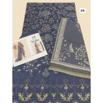 AREEBA by Tawakkal – Luxury Unstitched Chikankari Lawn Collection