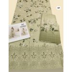 AREEBA by Tawakkal – Luxury Unstitched Chikankari Lawn Collection