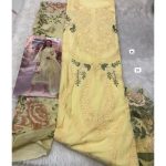 Top crafted from premium pure cotton heavy embroidered patches